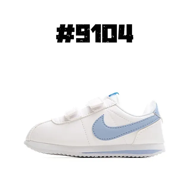 Nike White Black Low-Top Velcro Strap Lifestyle Sneakers 6