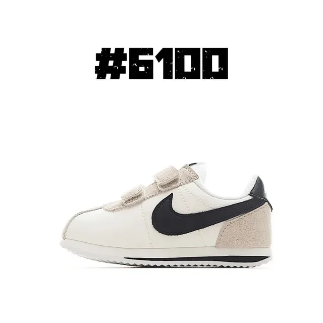 Nike White Black Low-Top Velcro Strap Lifestyle Sneakers 7