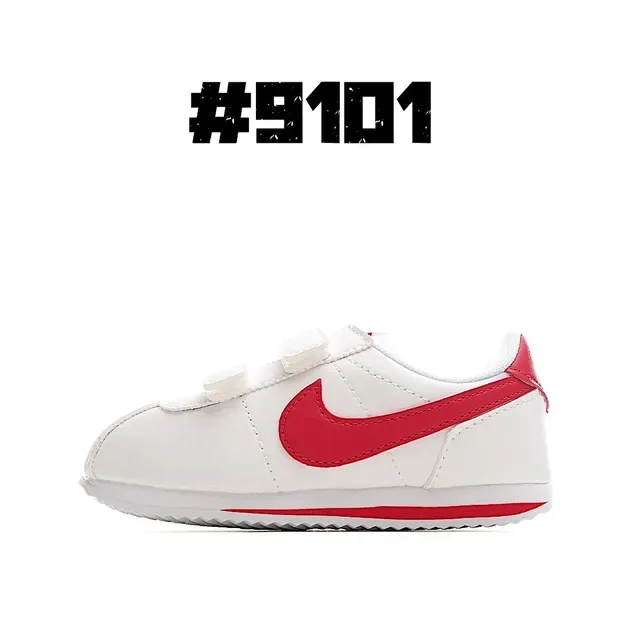 Nike White Black Low-Top Velcro Strap Lifestyle Sneakers 16