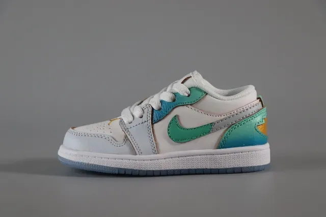 Nike White Blue Low-Top Multi-Panel Leather/synthetic Construction Lifestyle Sneakers 14