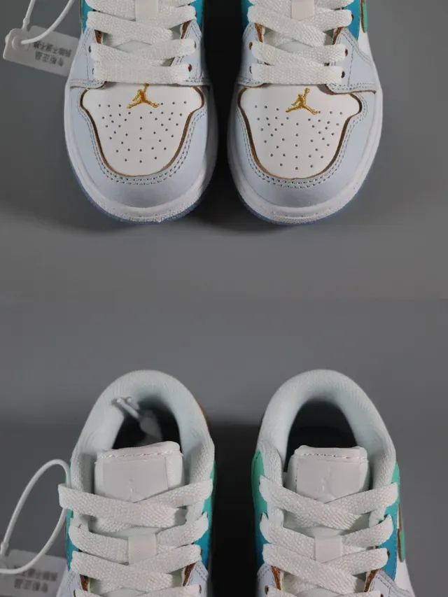 Nike White Blue Low-Top Multi-Panel Leather/synthetic Construction Lifestyle Sneakers 20