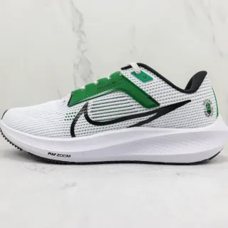 Zapatillas de Running Nike blanco y verde con malla engineered y recubrimientos sintéticos