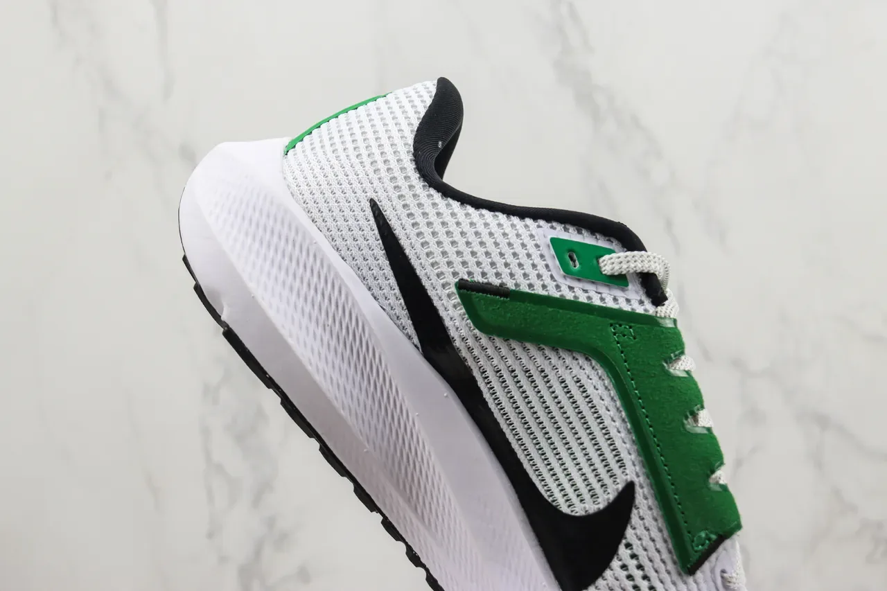 Zapatillas de Running Nike blanco y verde con malla engineered y recubrimientos sintéticos 5