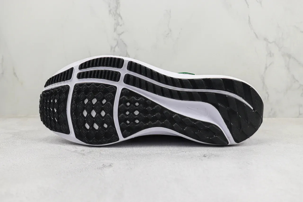 Zapatillas de Running Nike blanco y verde con malla engineered y recubrimientos sintéticos 8