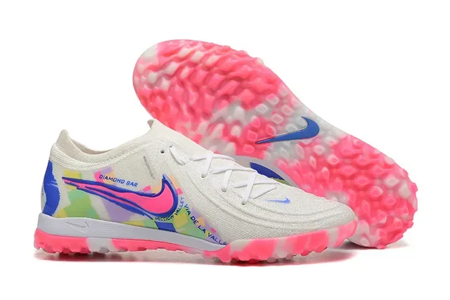 Nike White Multicolor Low-Cut Synthetic Upper Vibrant Graphic Overlay Sneakers 1