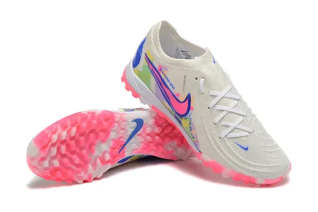Nike White Multicolor Low-Cut Synthetic Upper Vibrant Graphic Overlay Sneakers 6