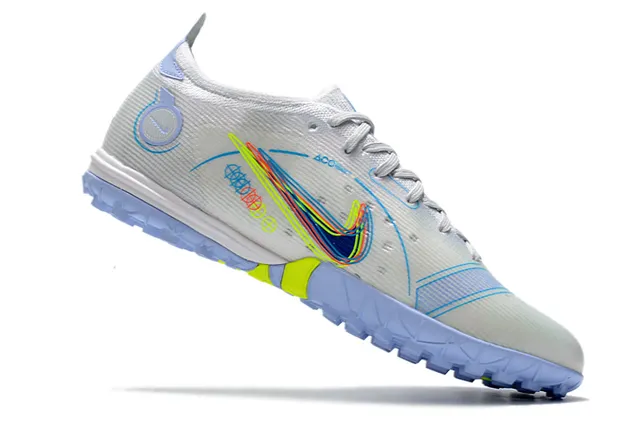 Nike Blanc Rose Bas Cleat Semelle Caoutchouc Bicolore Turf Chaussures de Football 8