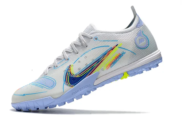 Nike Blanc Rose Bas Cleat Semelle Caoutchouc Bicolore Turf Chaussures de Football 9