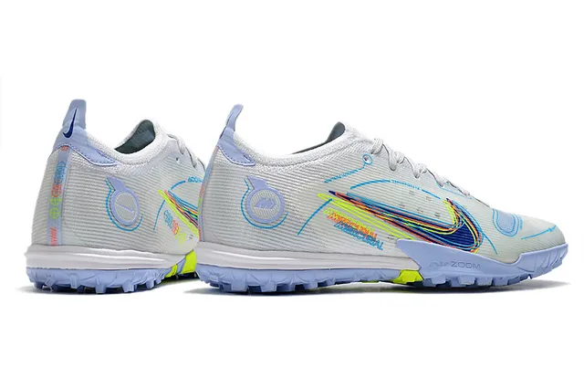 Nike Blanc Rose Bas Cleat Semelle Caoutchouc Bicolore Turf Chaussures de Football 11