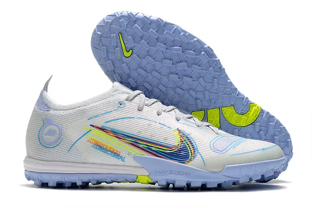 Nike Blanc Rose Bas Cleat Semelle Caoutchouc Bicolore Turf Chaussures de Football 12