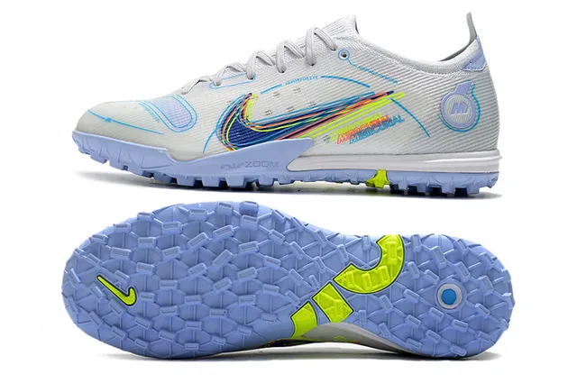 Nike Blanc Rose Bas Cleat Semelle Caoutchouc Bicolore Turf Chaussures de Football 13