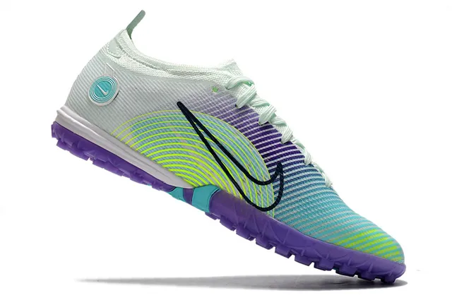 Nike Blanc Rose Bas Cleat Semelle Caoutchouc Bicolore Turf Chaussures de Football 15