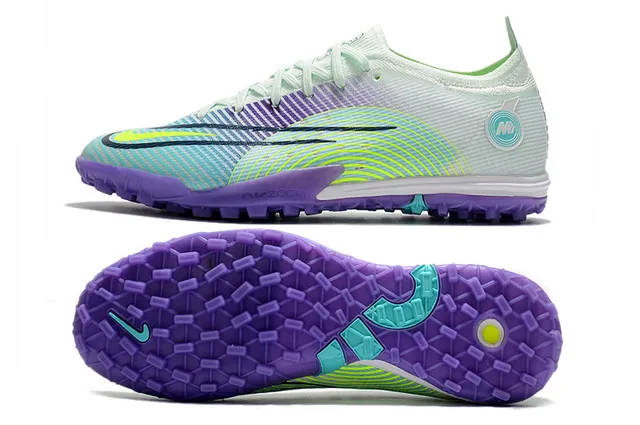 Nike Blanc Rose Bas Cleat Semelle Caoutchouc Bicolore Turf Chaussures de Football 20