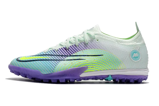Nike Blanc Rose Bas Cleat Semelle Caoutchouc Bicolore Turf Chaussures de Football 21