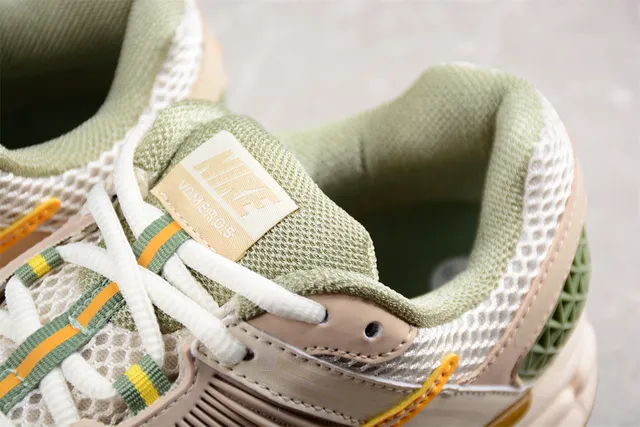 Nike Zoom 2K Beige Green Yellow Lifestyle Sneakers 6