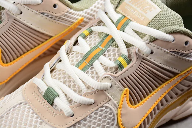 Nike Zoom 2K Beige Green Yellow Lifestyle Sneakers 7