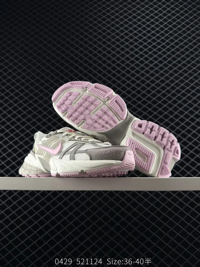 Nike Zoom 2K Gray Pink Chunky Sneakers 6