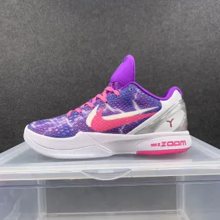 Nike Zoom Kobe VI ग्रेडिएंट बैंगनी गुलाबी बास्केटबॉल जूते