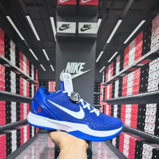 Nike Zoom Kobe VI Royal Blue White Basketball Shoes