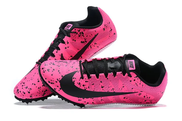 Nike Zoom Rival S Pink Speckle Track Spike Running Shoes 3
