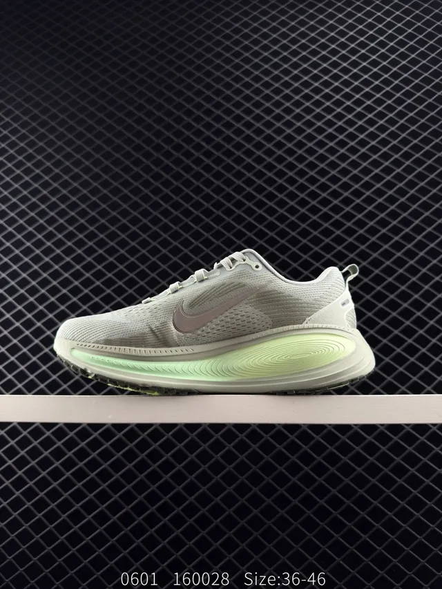 Nike ZoomX Gris Verde Parte Superior de Malla Ingenierizada Suela Media Gruesa Zapatos de Running 6