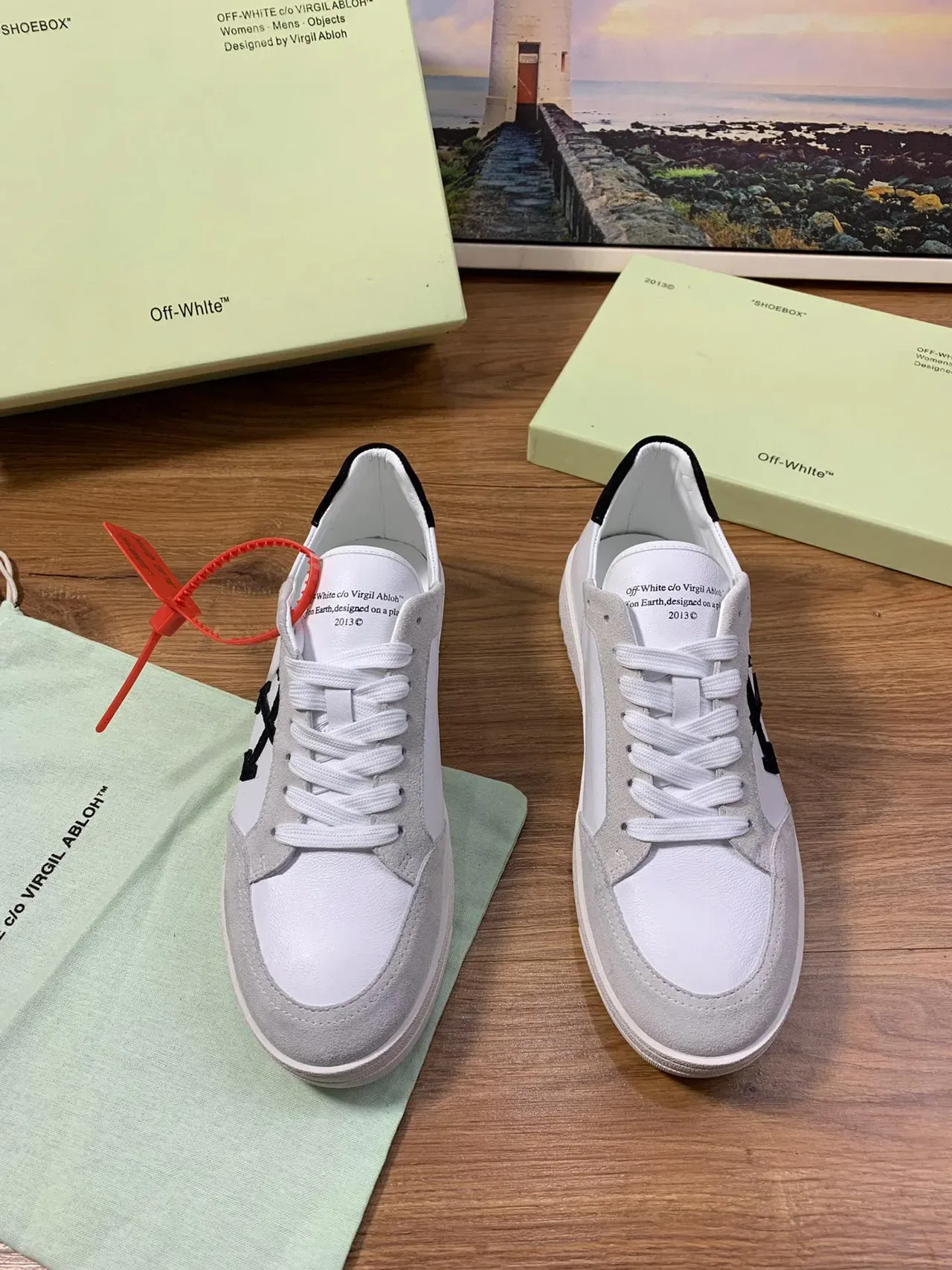 Off-White Arrow Sneaker White Gray Black sneakers lifestyle 9