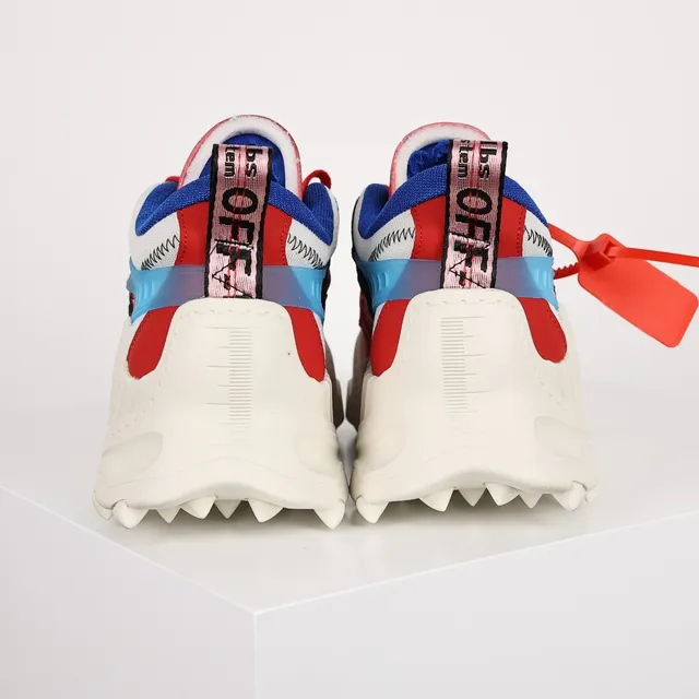 Off-White ODSY-1000 Red White Blue Chunky Sneakers 7