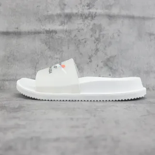 Off-White Slide حذاء منزلي أبيض شفاف حزام