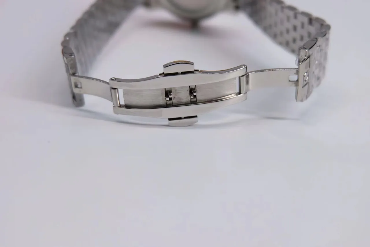 Omega De Ville Co-Axial Chronometer Silver Dial Mechanical Watch 4