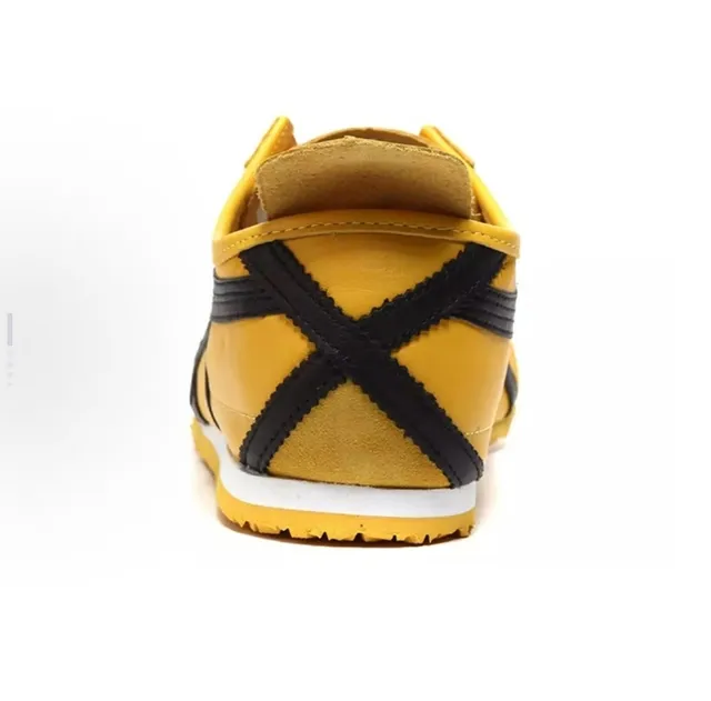 Onitsuka Tiger Mexico 66 Yellow Black Lifestyle Sneakers 2
