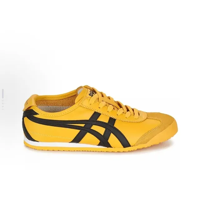 Onitsuka Tiger Mexico 66 Yellow Black Lifestyle Sneakers 3