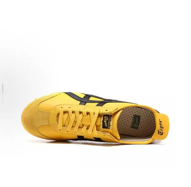 Onitsuka Tiger Mexico 66 Yellow Black Lifestyle Sneakers 4