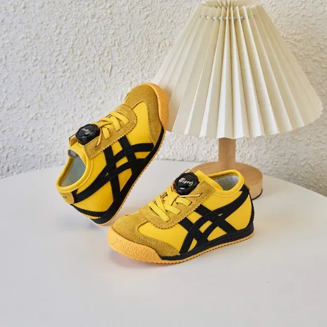Onitsuka Tiger White Navy Low-Top Runner Suede And Mesh Upper Lifestyle Sneakers 9