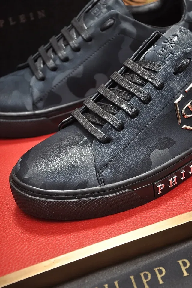 Philipp Plein Sneakers Lifestyle en Cuir avec Impression Camouflage 3