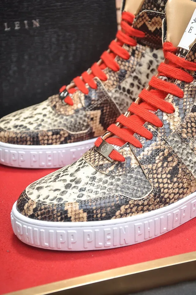 Philipp Plein sneakers lifestyle haut avec imprimé de peau de serpent 8