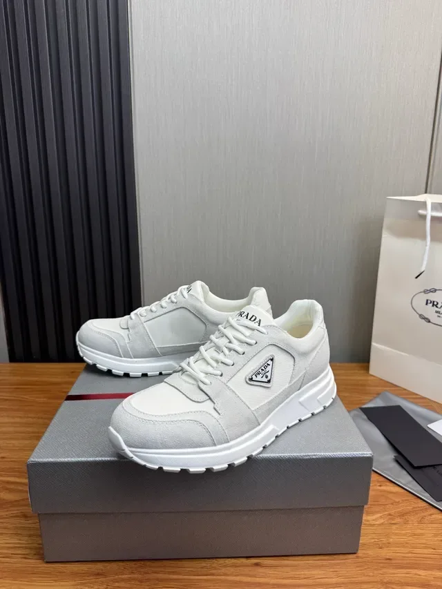 Prada Cloudbust Light Gray Lifestyle Sneakers 3