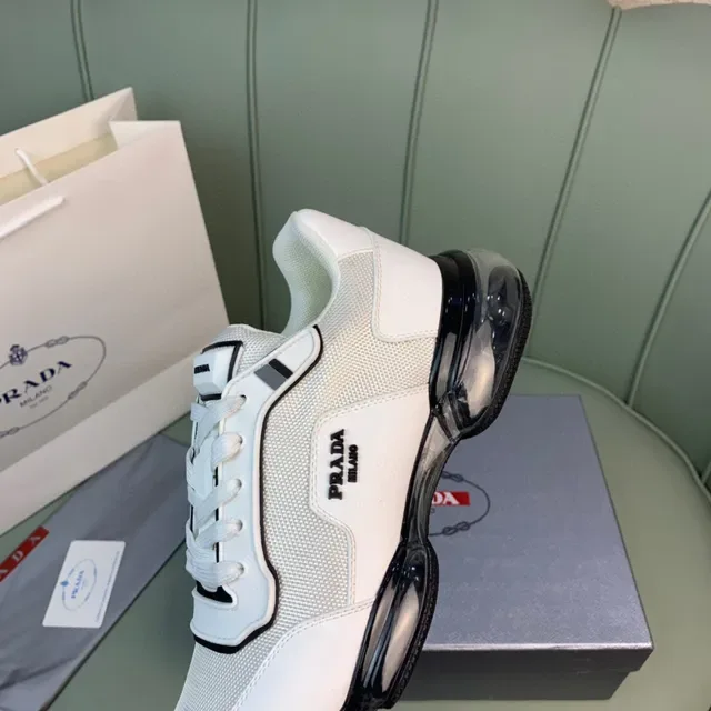 Prada Cloudbust White and Black Lifestyle Sneakers 3