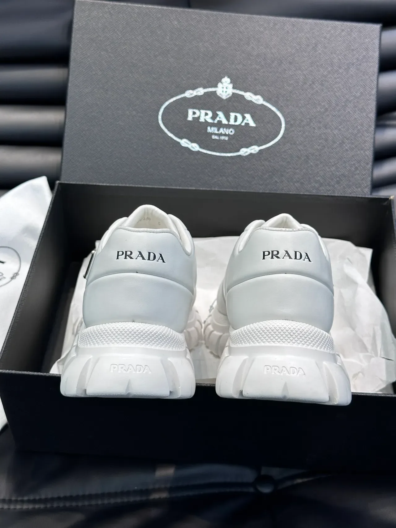 Prada Cloudbust White Lifestyle Sneakers 4