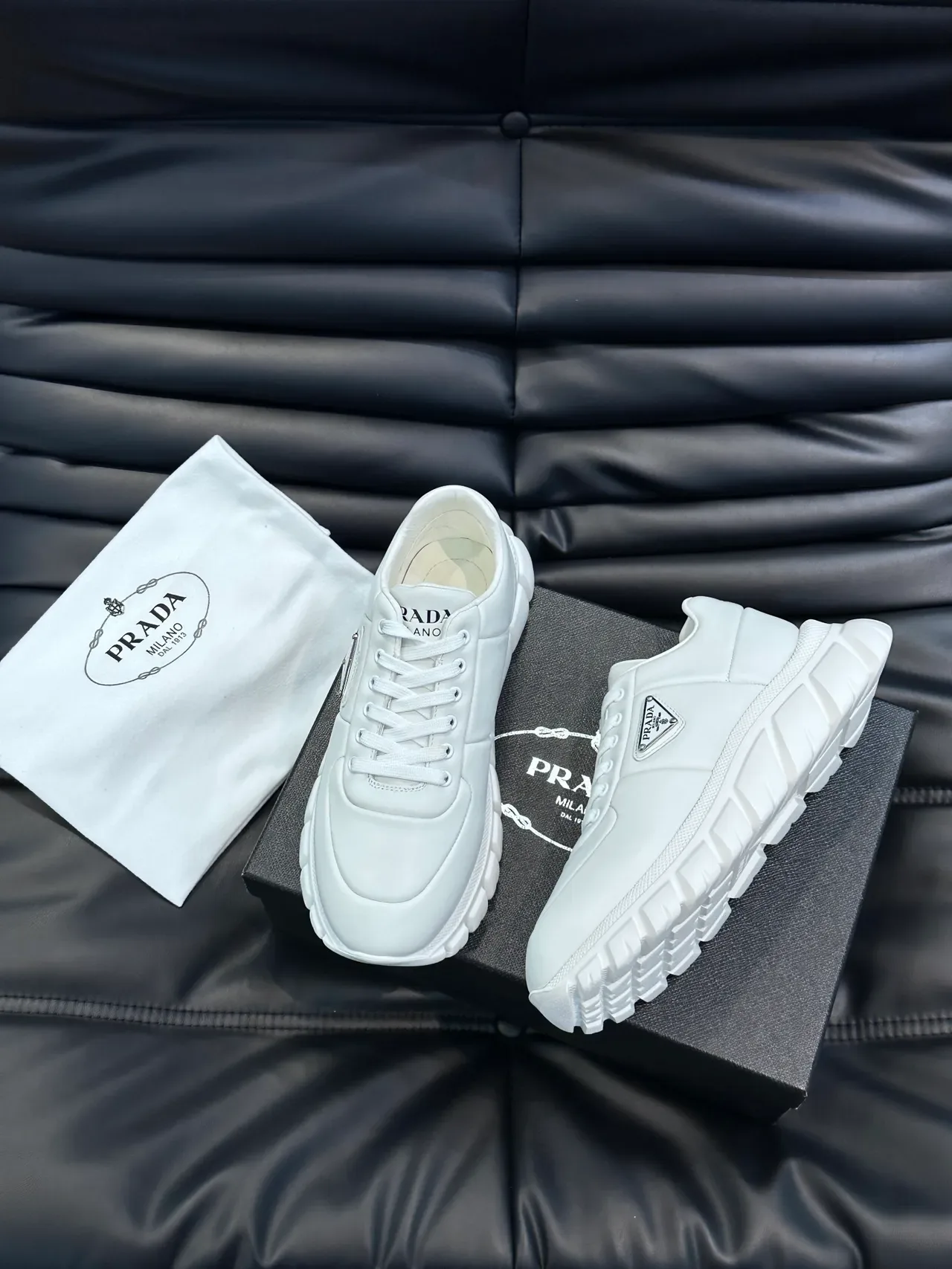 Prada Cloudbust White Lifestyle Sneakers 5