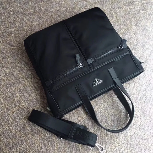 Prada Re-Edition 2005 Black Nylon Tote Bag 5