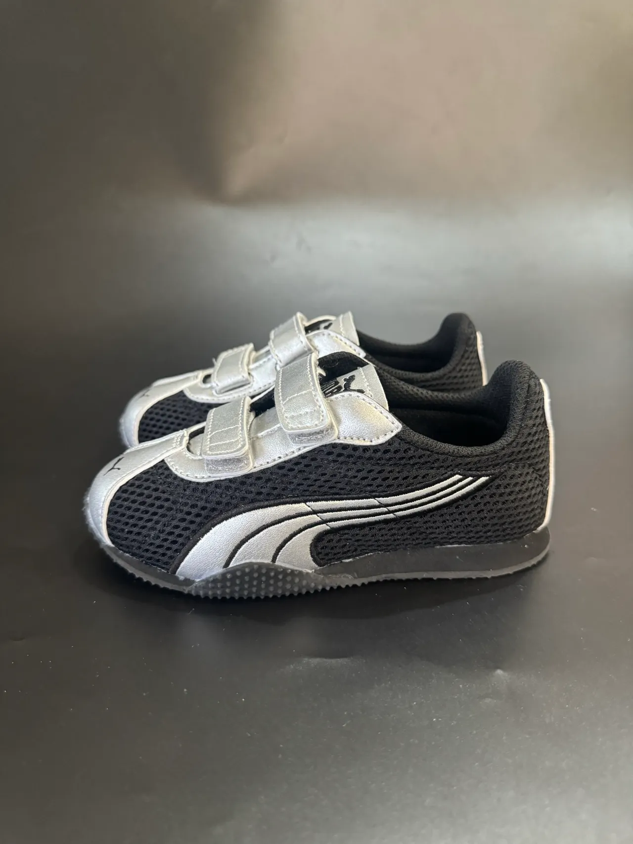 Puma Speedcat نيون أخضر فضي أطفال أسلوب الحياة حذاء رياضي 3