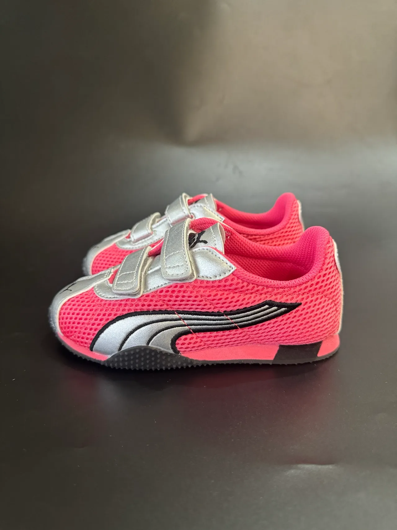 Puma Speedcat نيون أخضر فضي أطفال أسلوب الحياة حذاء رياضي 6