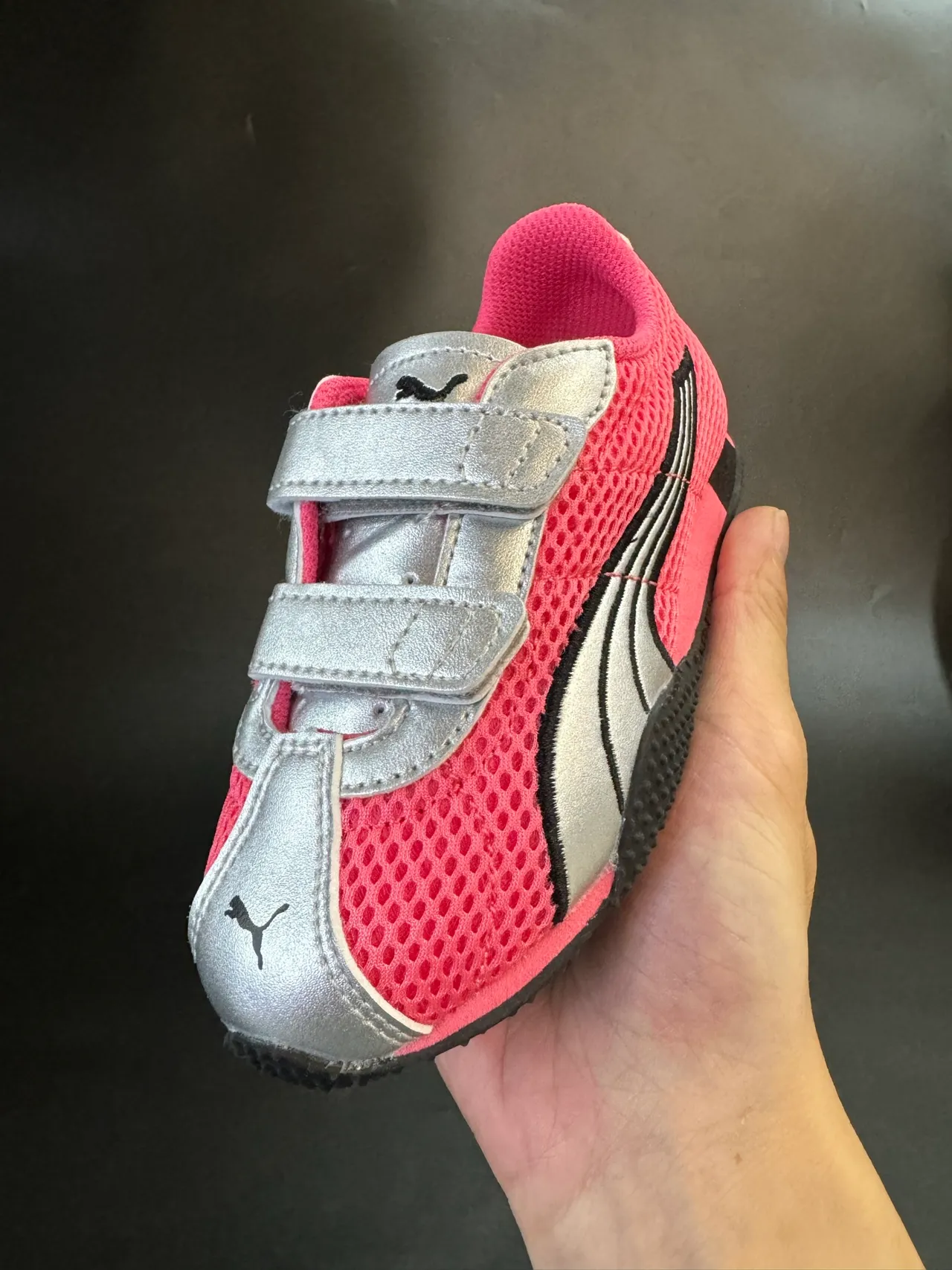 Puma Speedcat نيون أخضر فضي أطفال أسلوب الحياة حذاء رياضي 20
