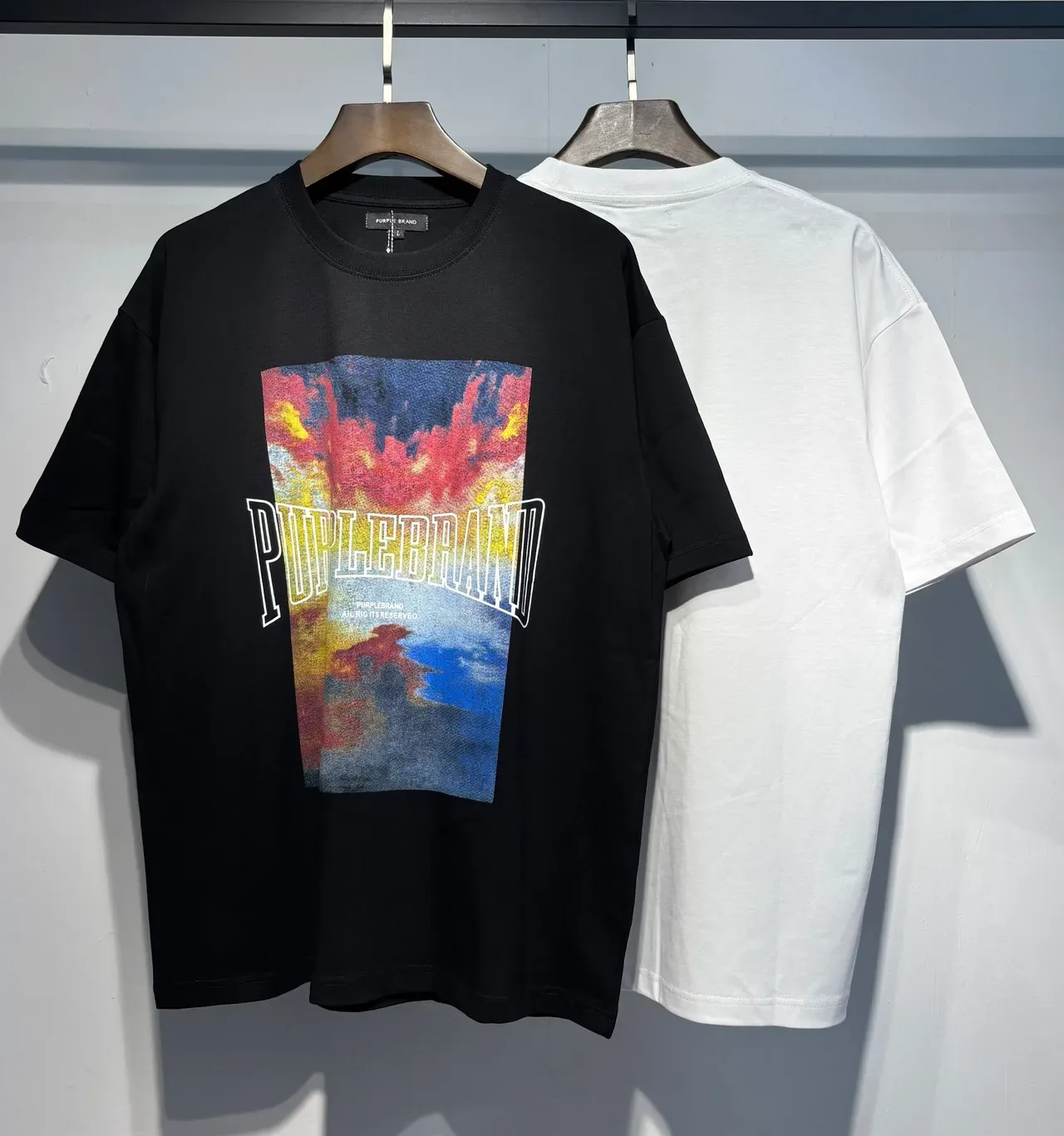 Purple Brand Oversized Graphic Print T-Shirt 3
