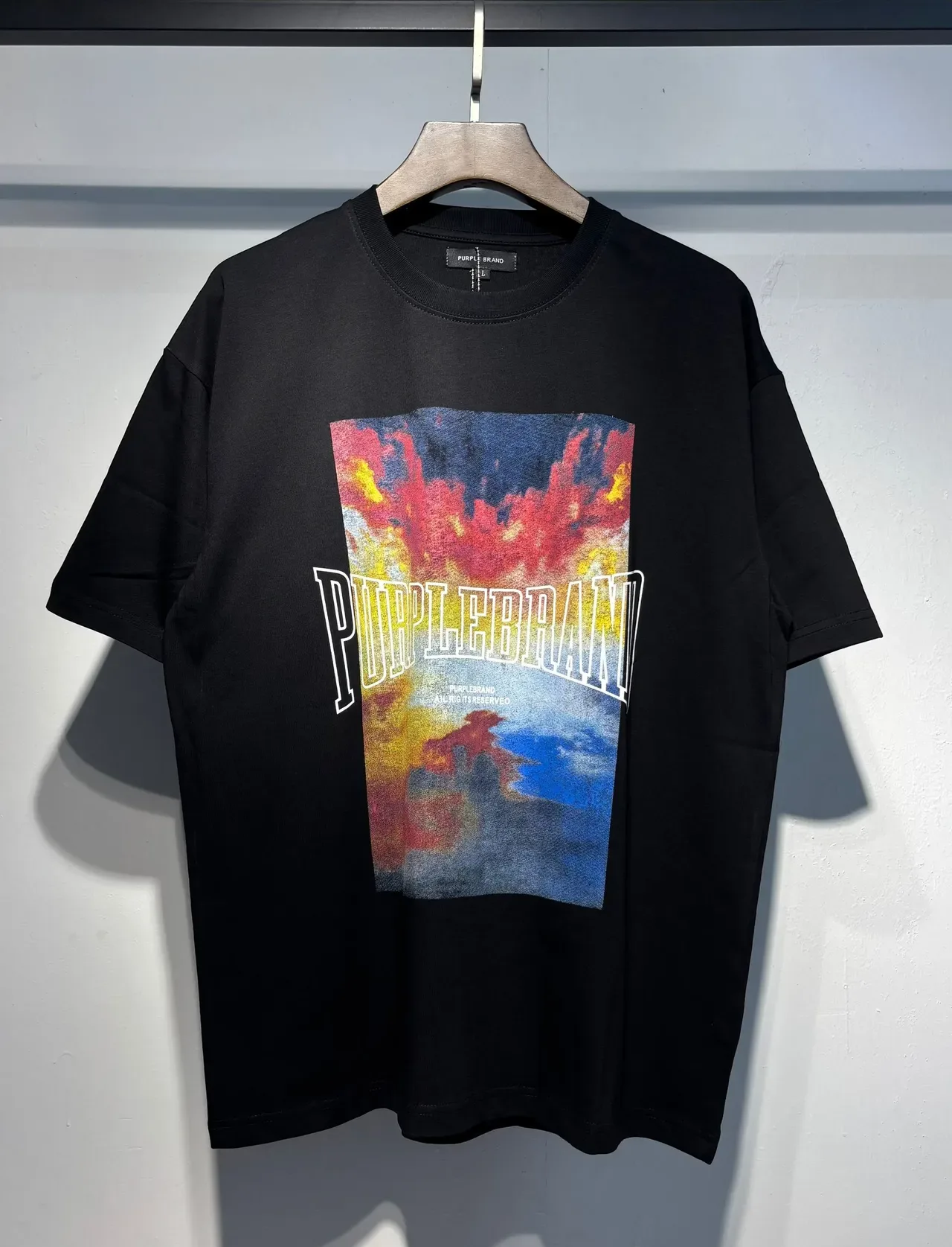 Purple Brand Oversized Graphic Print T-Shirt 5