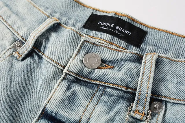 Purple Brand Paint-Splatter Distressed Mid-Rise Denim Shorts 11