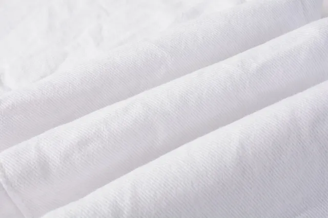 Purple Brand Slim-Fit White Denim Jeans 2
