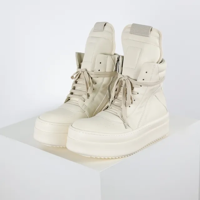 Rick Owens DRKSHDW Monochrome Platform Lifestyle Sneakers 2