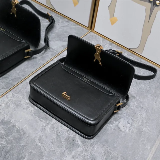 Saint Laurent Loulou Beige Leather Underarm Crossbody Bag 5