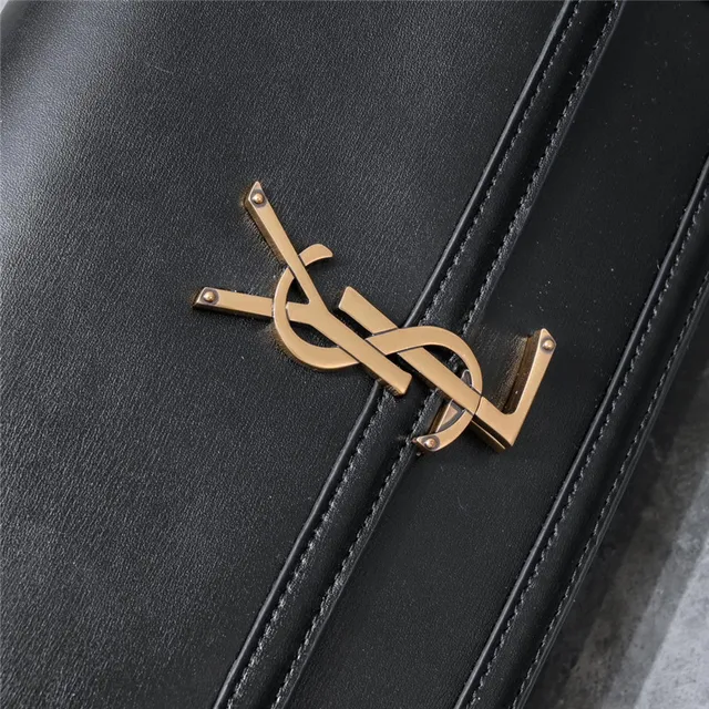 Saint Laurent Loulou Beige Leather Underarm Crossbody Bag 7